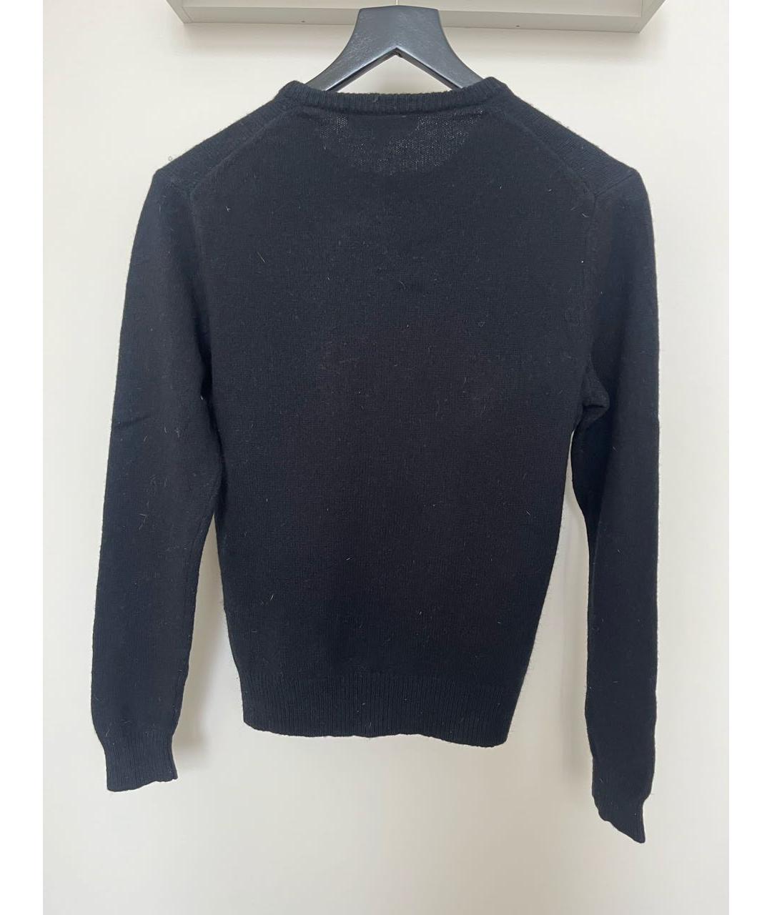 J.W.ANDERSON Черный шерстяной джемпер / свитер, фото 2