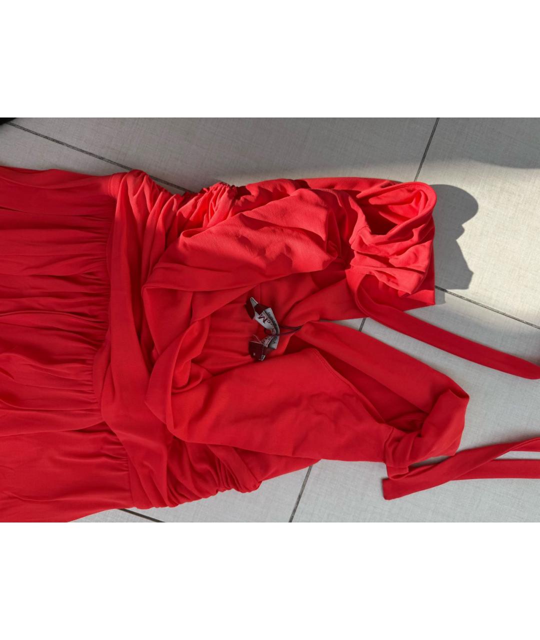 MAX MARA STUDIO Коралловый сарафан, фото 3