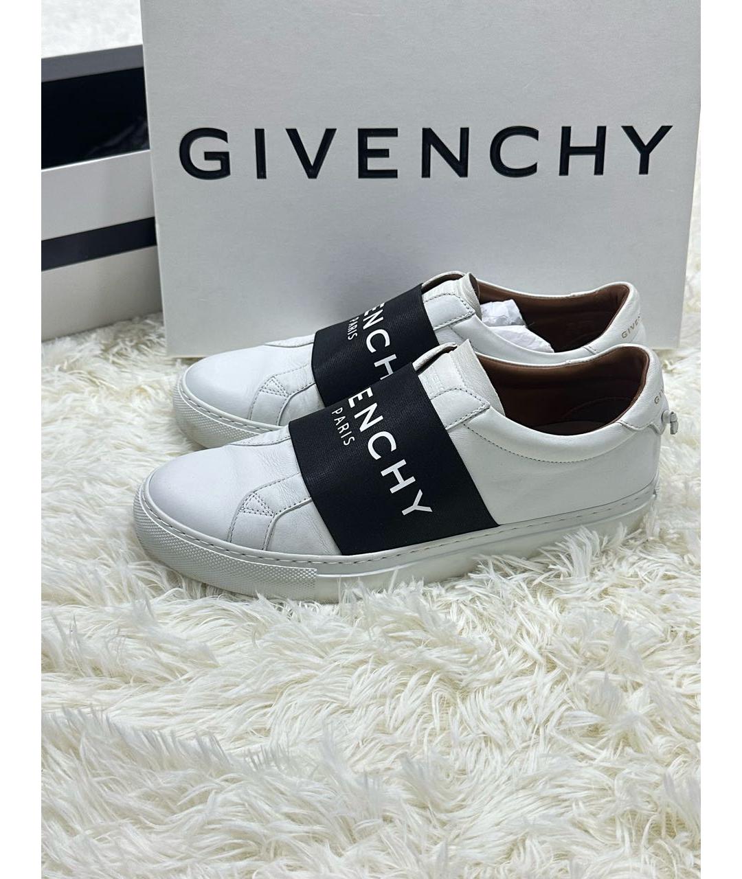 GIVENCHY Мульти кожаные кеды, фото 2