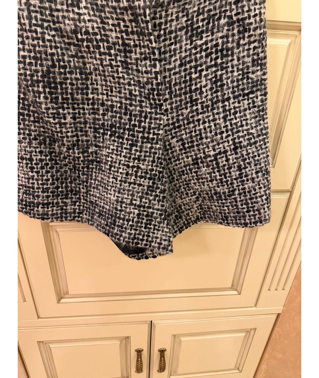 CHANEL Серые шерстяные шорты, фото 2