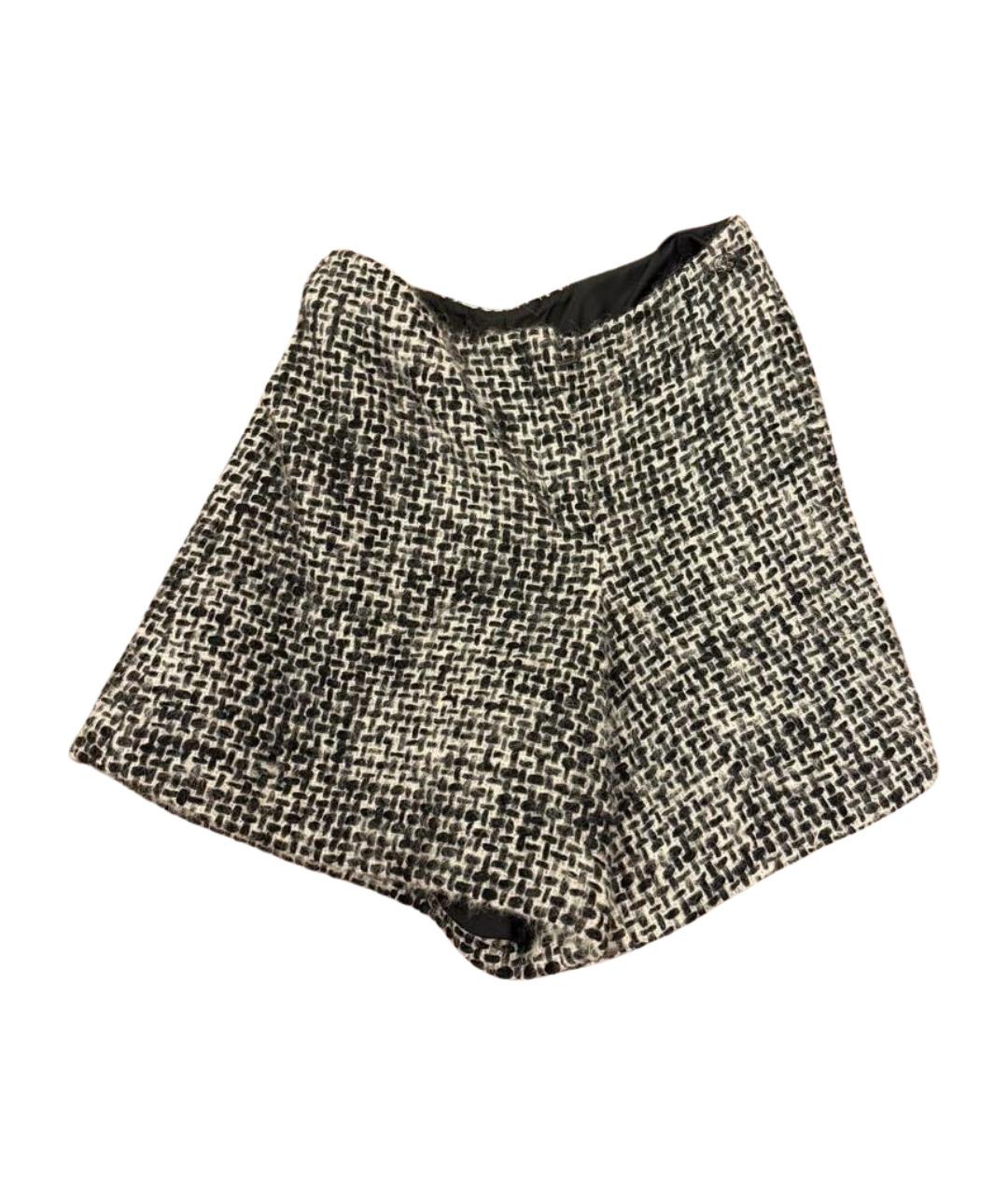 CHANEL Серые шерстяные шорты, фото 1