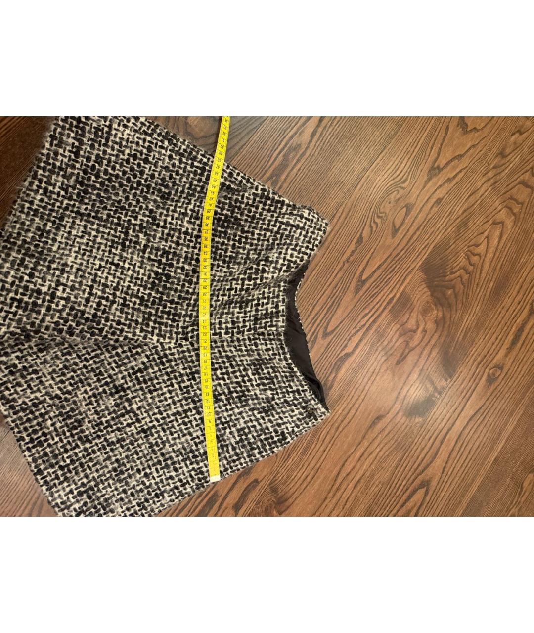 CHANEL Серые шерстяные шорты, фото 6