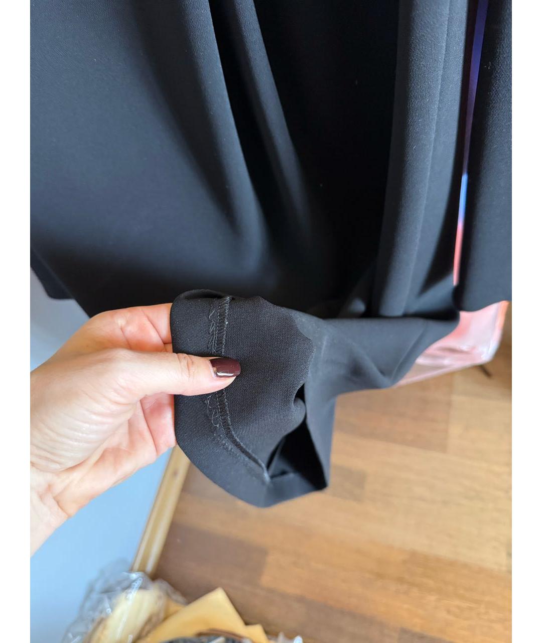 MAX MARA Черное коктейльное платье, фото 4