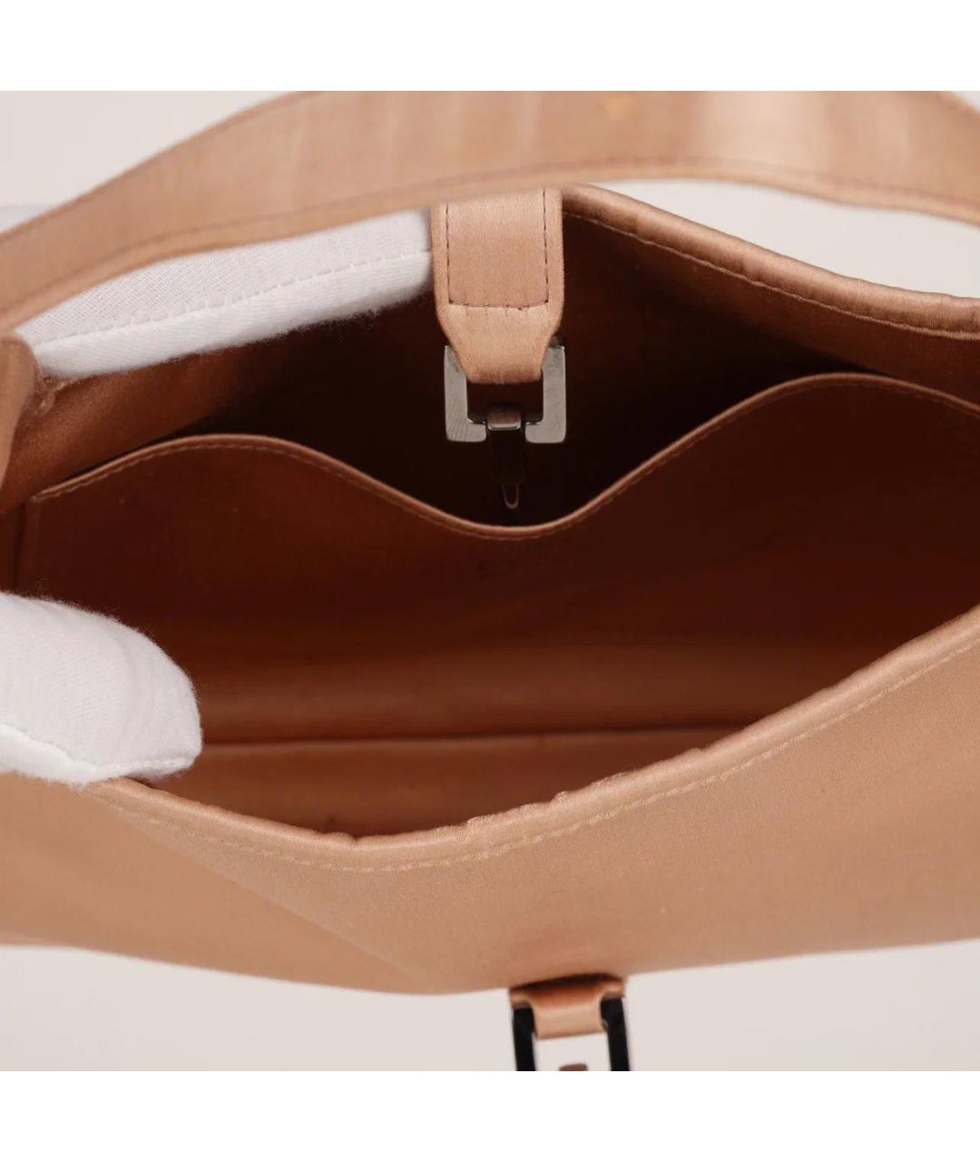 GUCCI Розовая тканевая сумка через плечо, фото 6