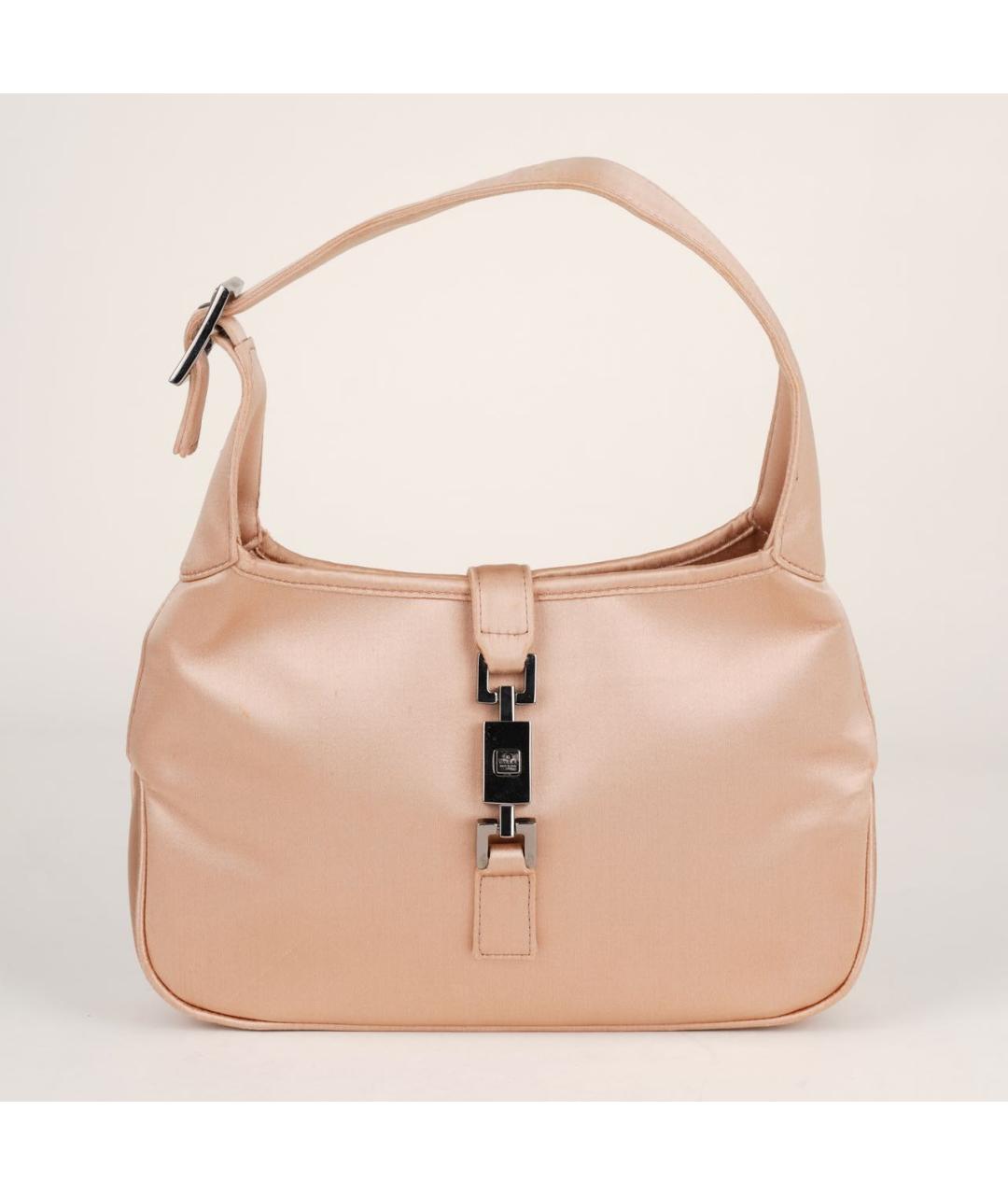 GUCCI Розовая тканевая сумка через плечо, фото 9