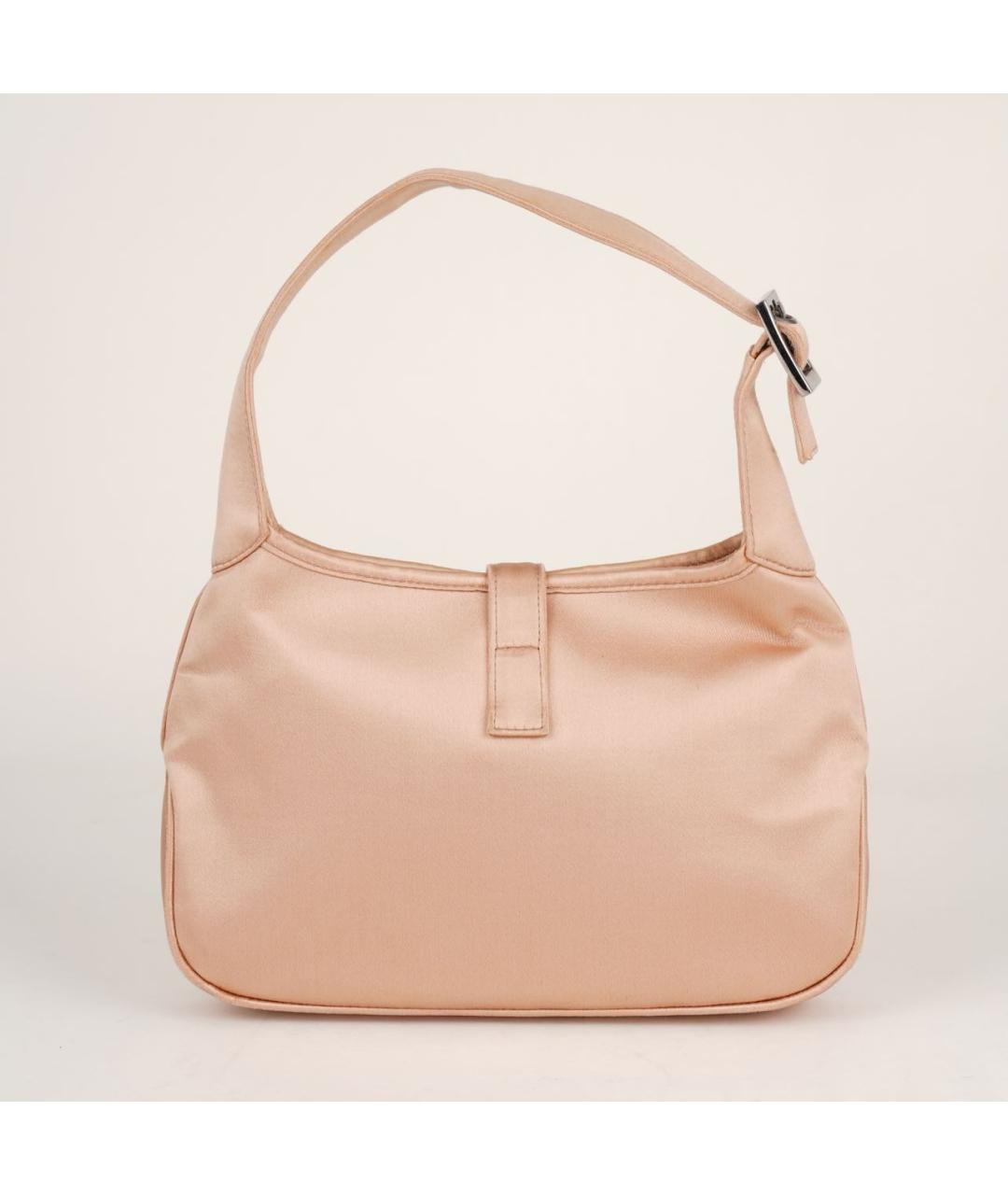 GUCCI Розовая тканевая сумка через плечо, фото 2