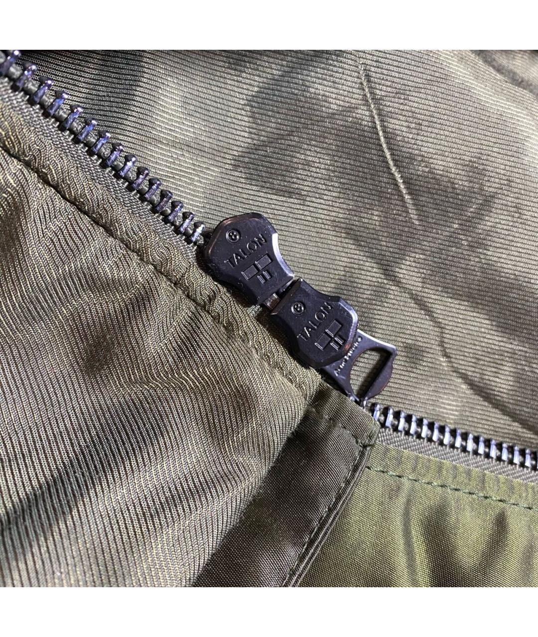 ACNE STUDIOS Зеленая атласная куртка, фото 4