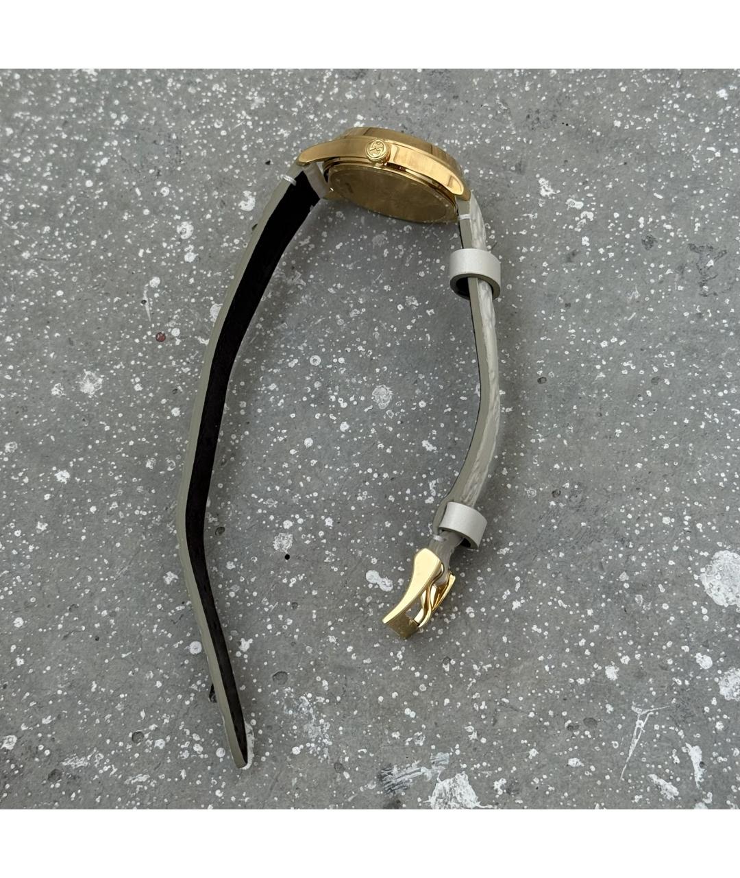 GUCCI Золотые стальные часы, фото 9