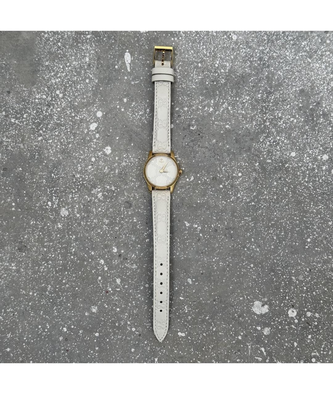 GUCCI Золотые стальные часы, фото 2