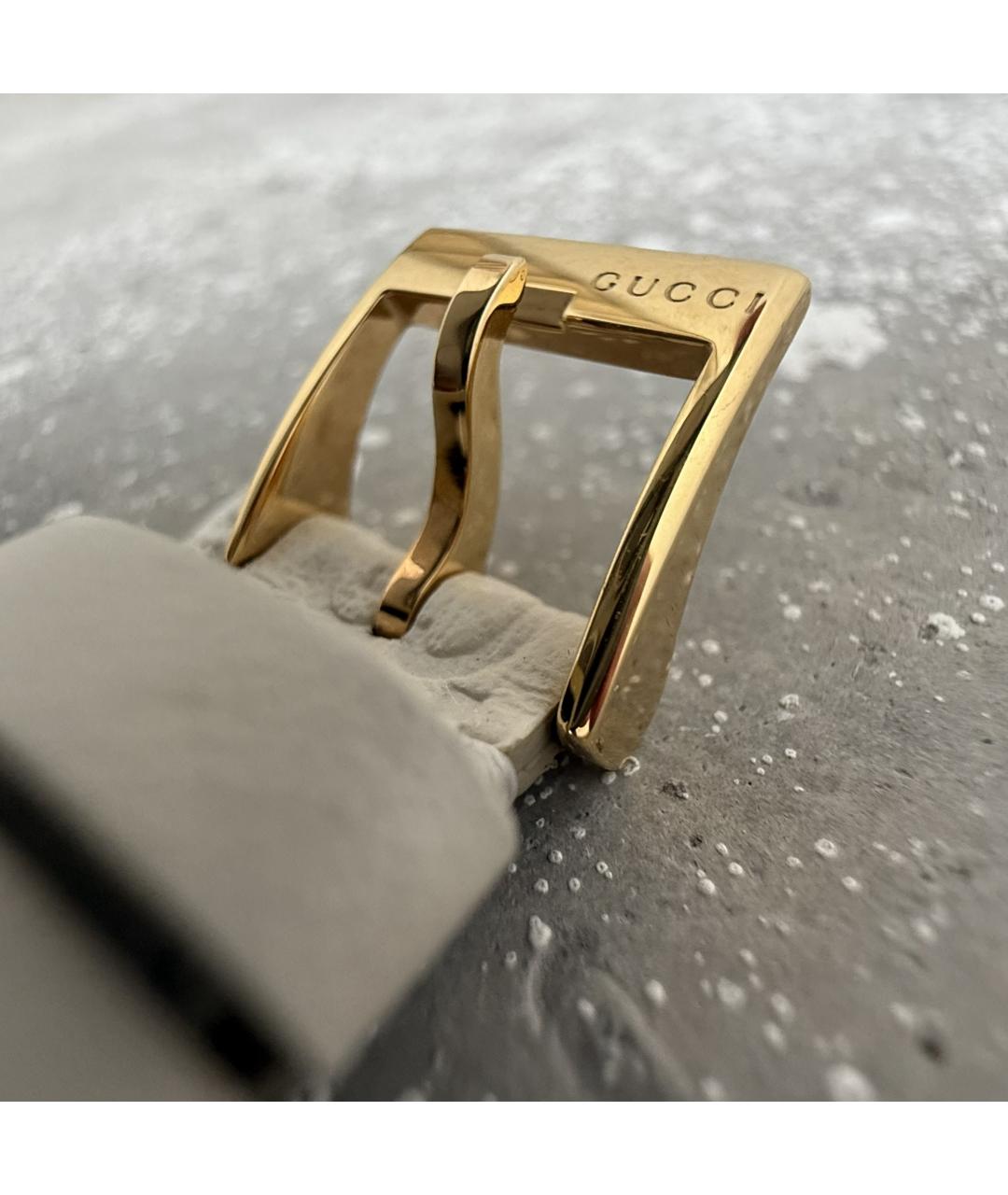 GUCCI Золотые стальные часы, фото 5