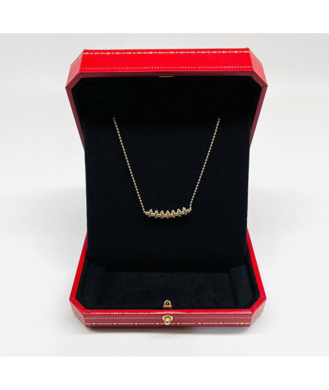 CARTIER Золотое колье из желтого золота, фото 2