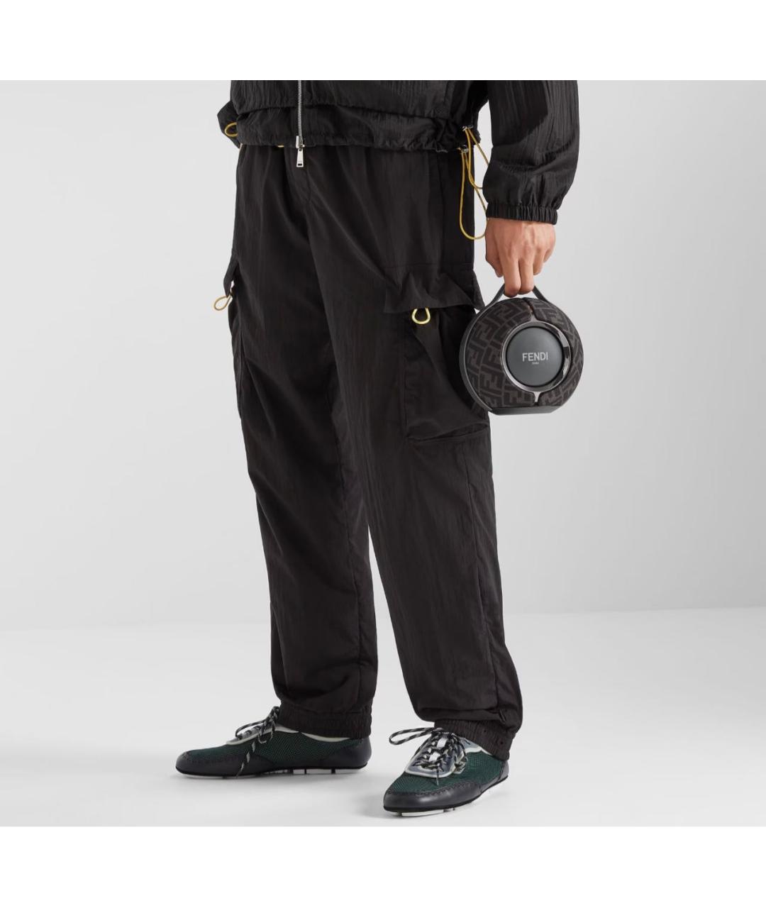 FENDI Зеленые низкие кроссовки / кеды, фото 5