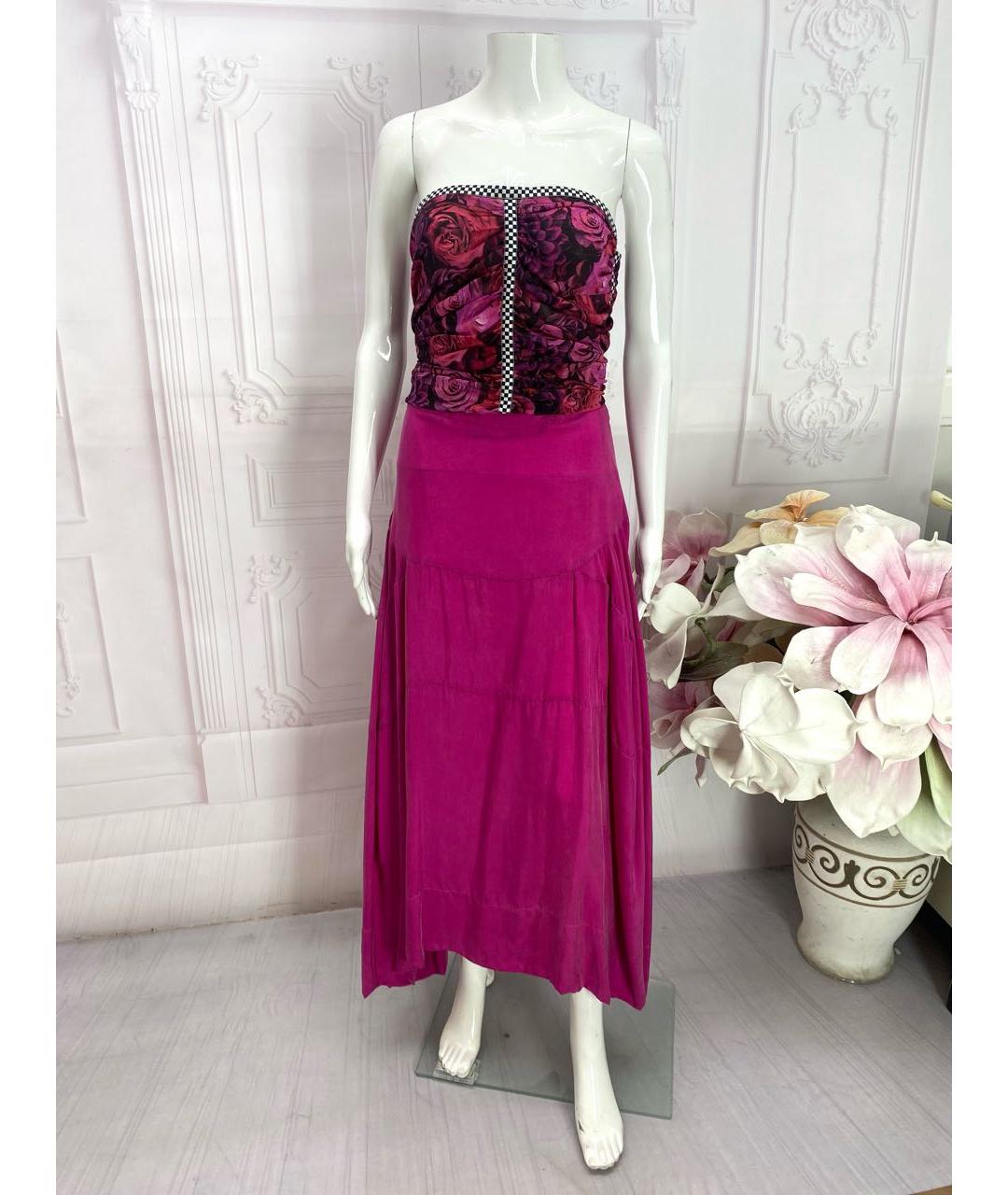 VIVIENNE WESTWOOD Фуксия юбка макси, фото 6