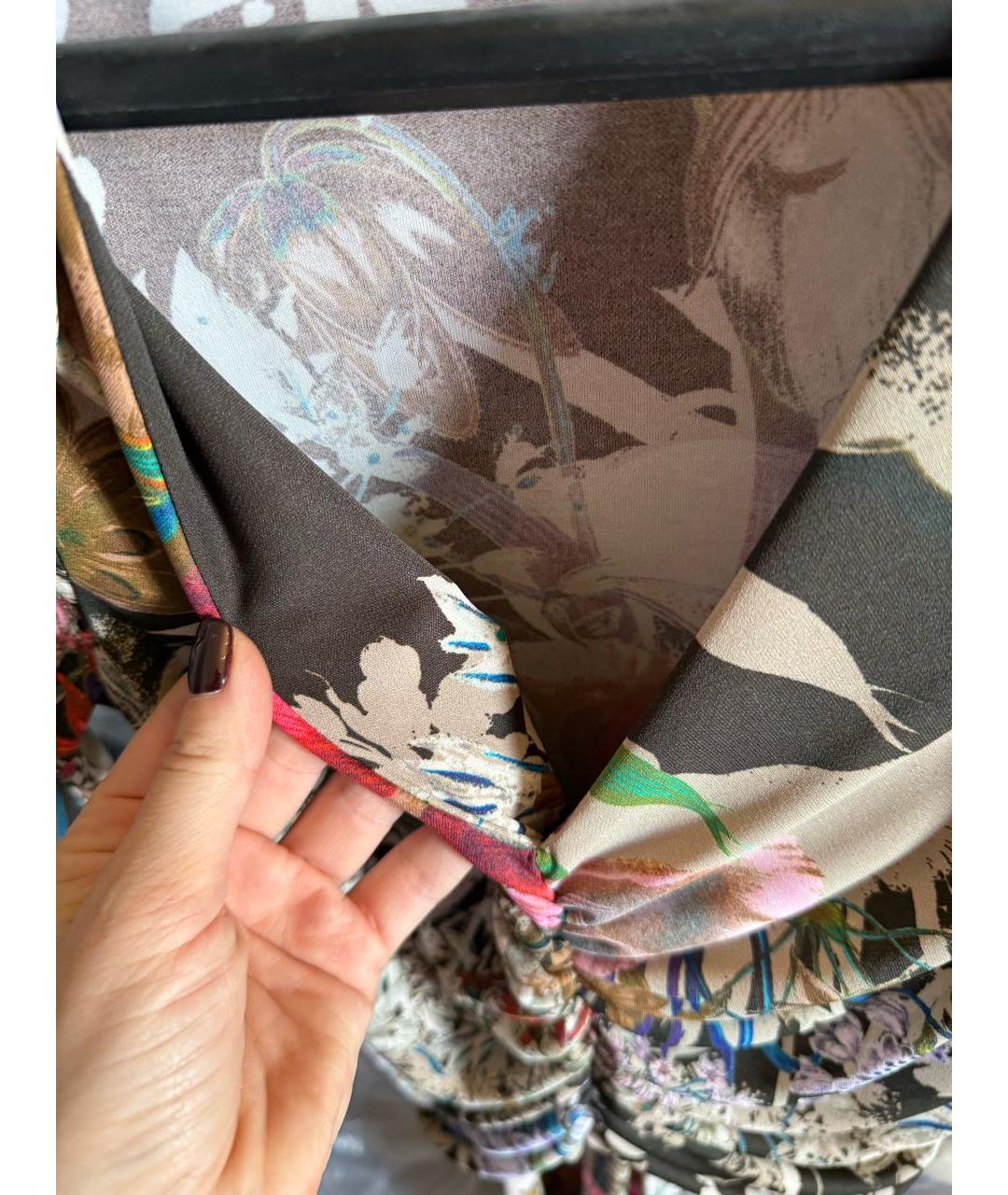 ETRO Мульти коктейльное платье, фото 4