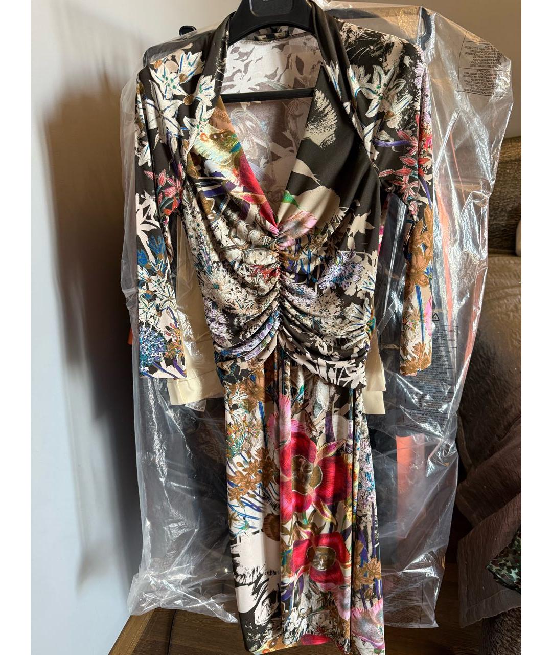 ETRO Мульти коктейльное платье, фото 6