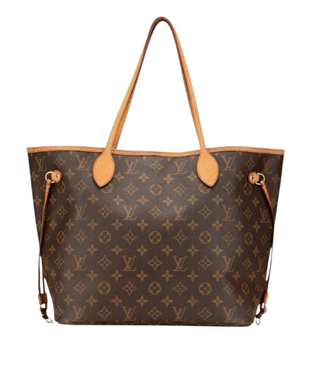 LOUIS VUITTON Коричневая сумка тоут, фото 1