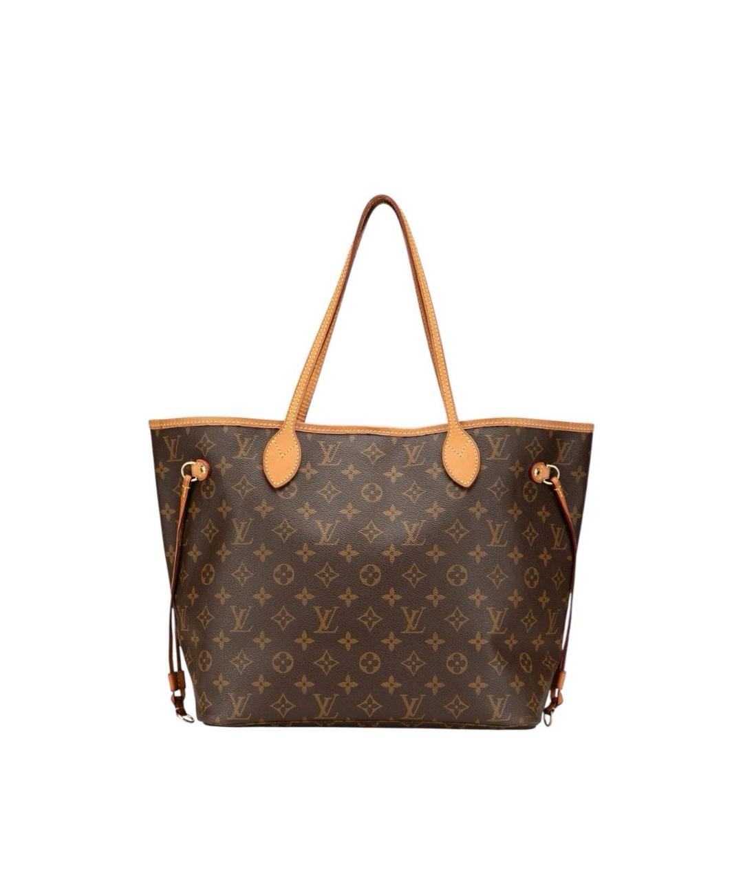 LOUIS VUITTON Коричневая сумка тоут, фото 9