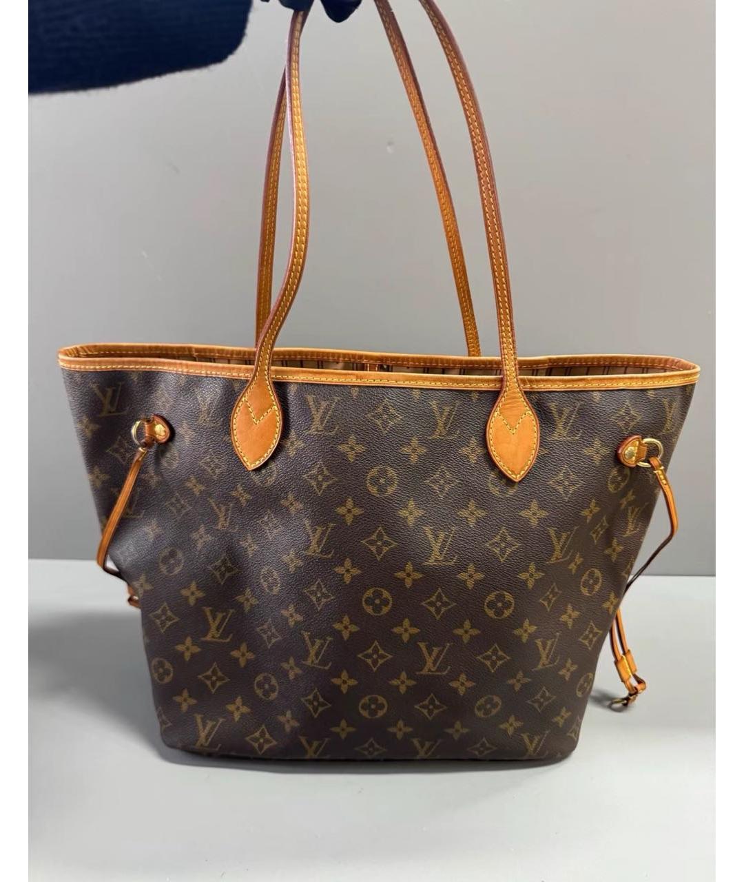 LOUIS VUITTON Коричневая сумка тоут, фото 2