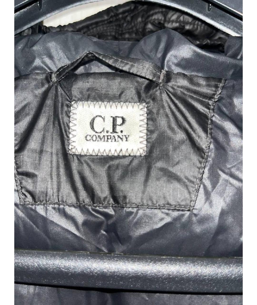 CP COMPANY Черный пуховик, фото 3
