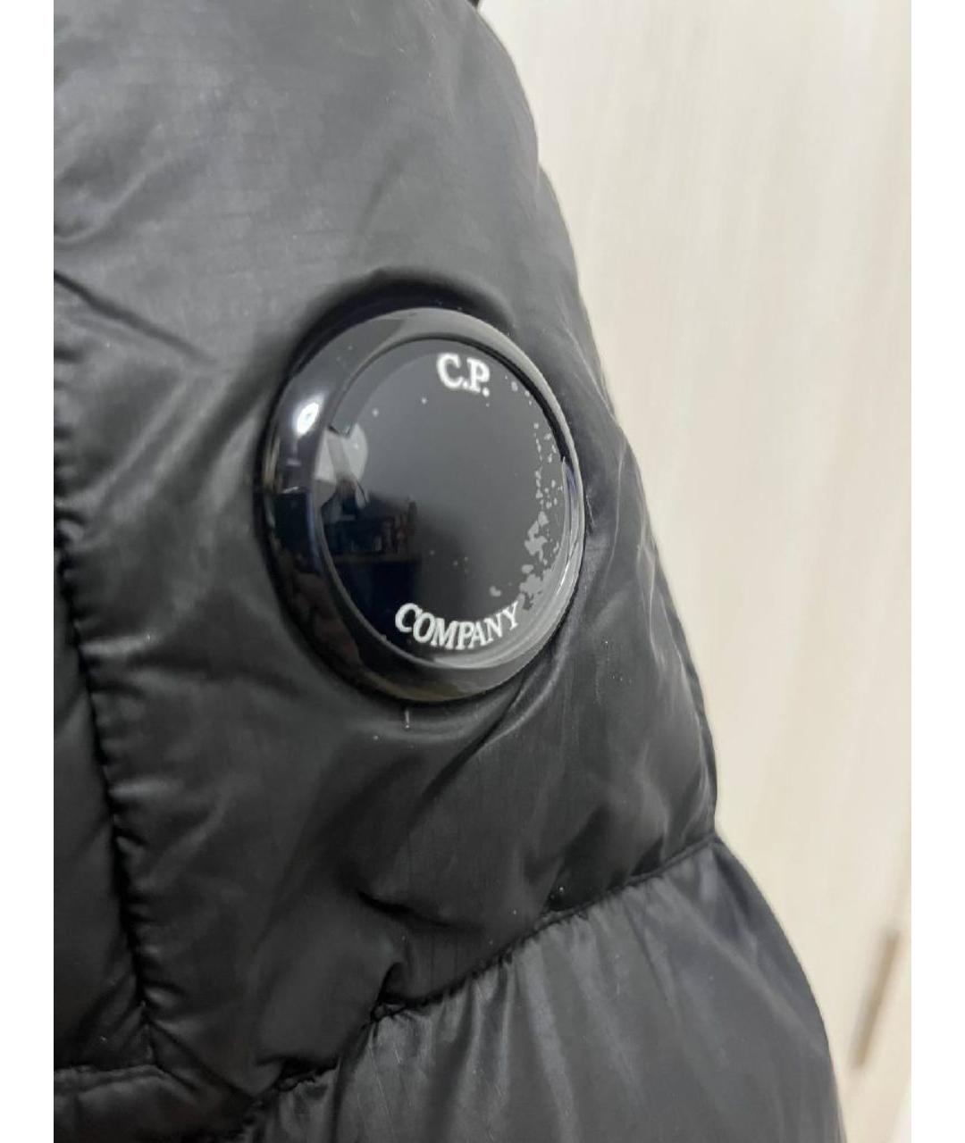 CP COMPANY Черный пуховик, фото 8