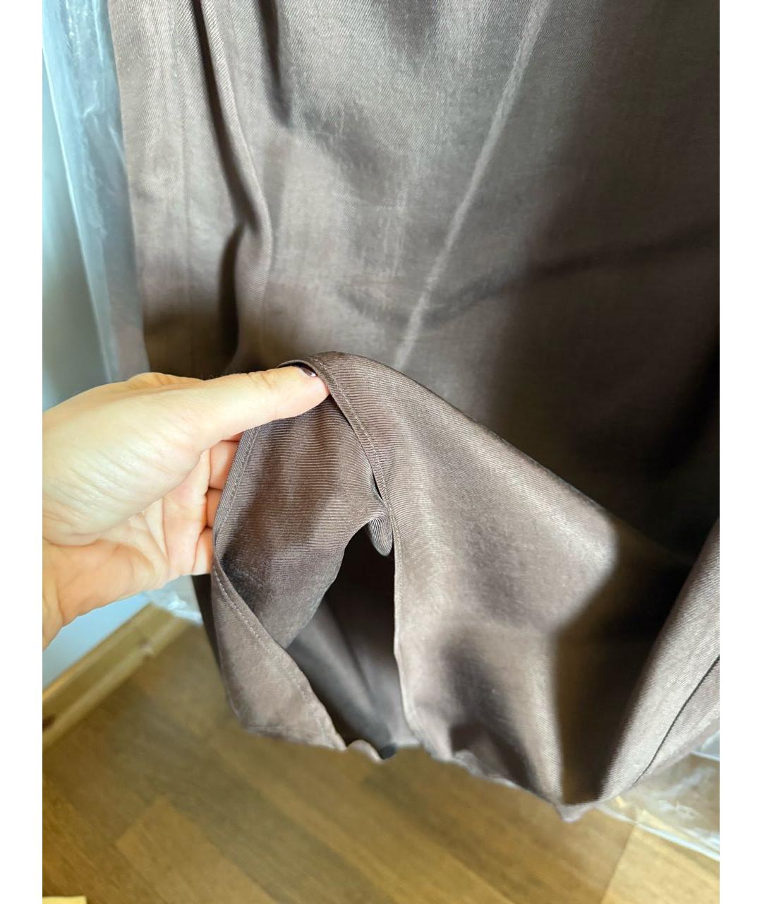 MAX MARA Коричневое повседневное платье, фото 5