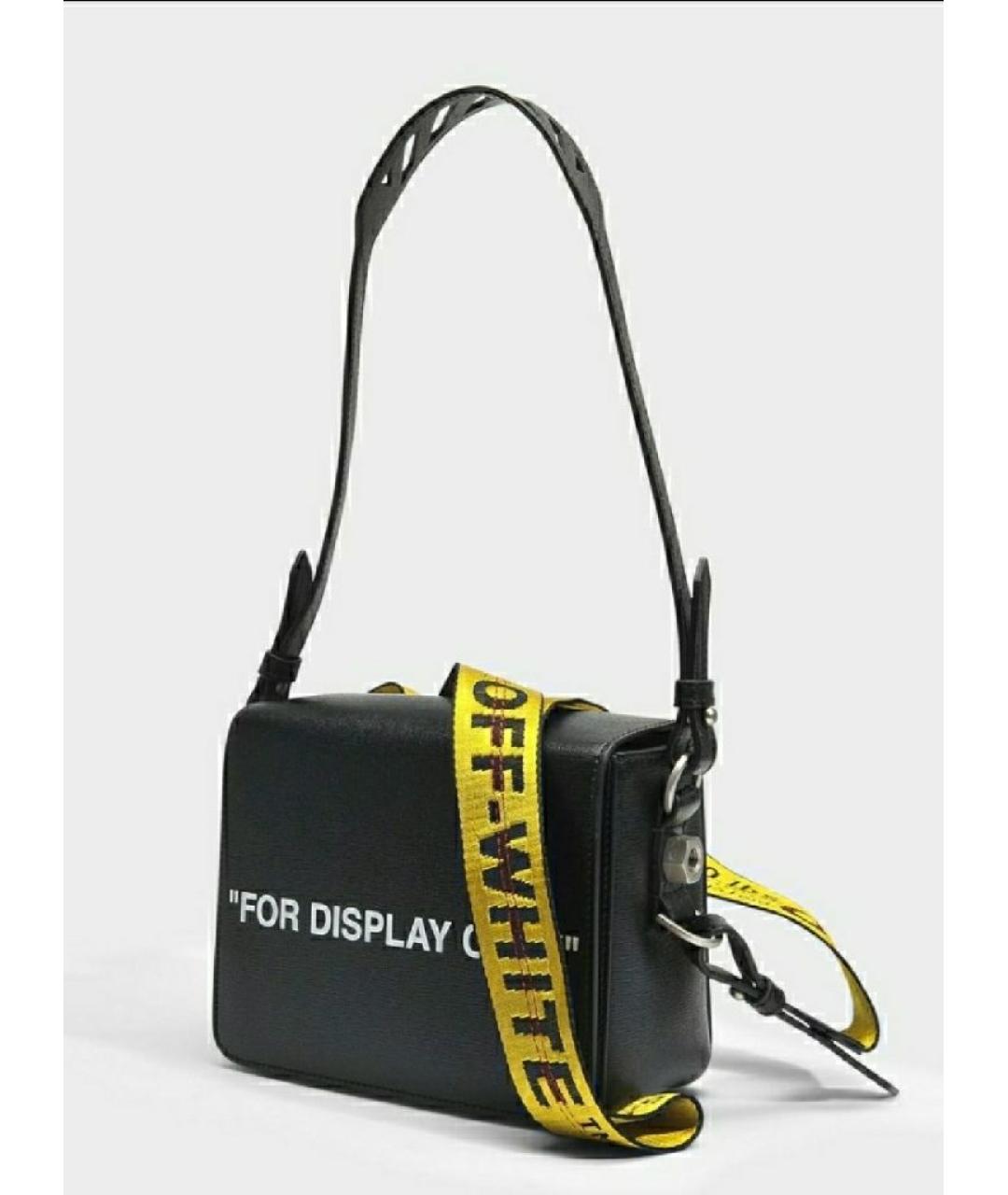 OFF-WHITE Черная сумка через плечо, фото 2