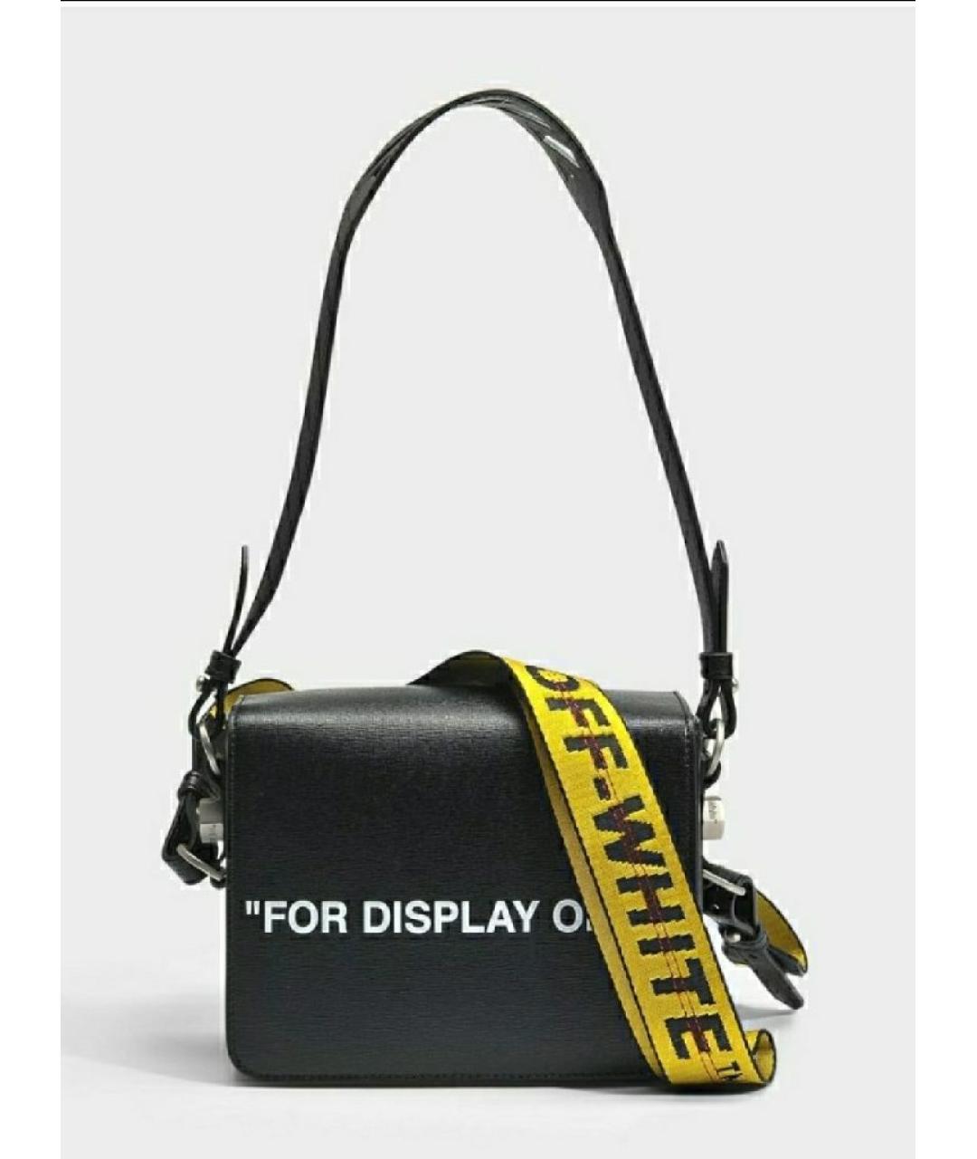 OFF-WHITE Черная сумка через плечо, фото 8