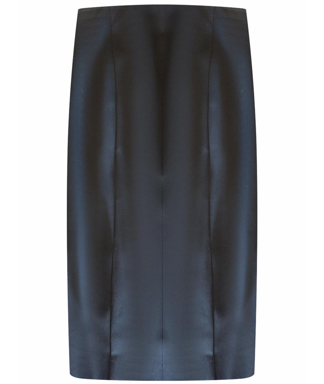 SPORTMAX Черная юбка миди, фото 1