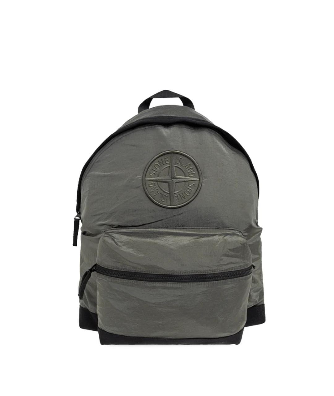 STONE ISLAND Зеленый рюкзак, фото 1