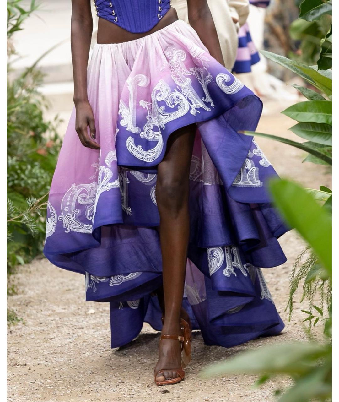 ZIMMERMANN Мульти льняной костюм с юбками, фото 2