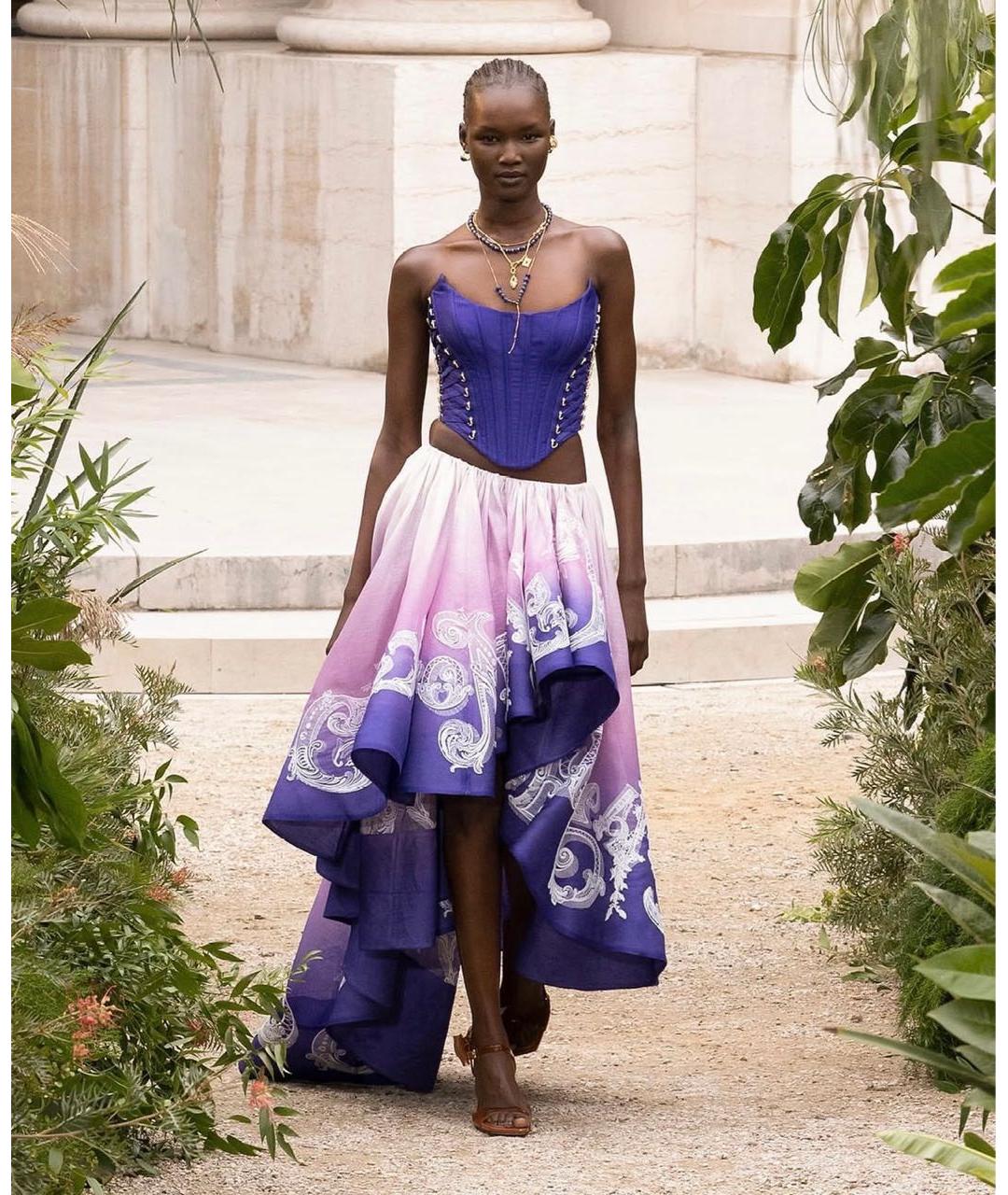 ZIMMERMANN Мульти льняной костюм с юбками, фото 7