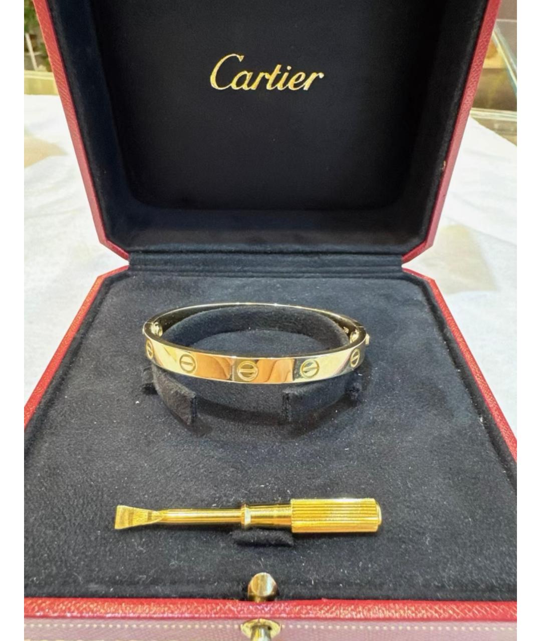 CARTIER Золотой браслет из желтого золота, фото 2