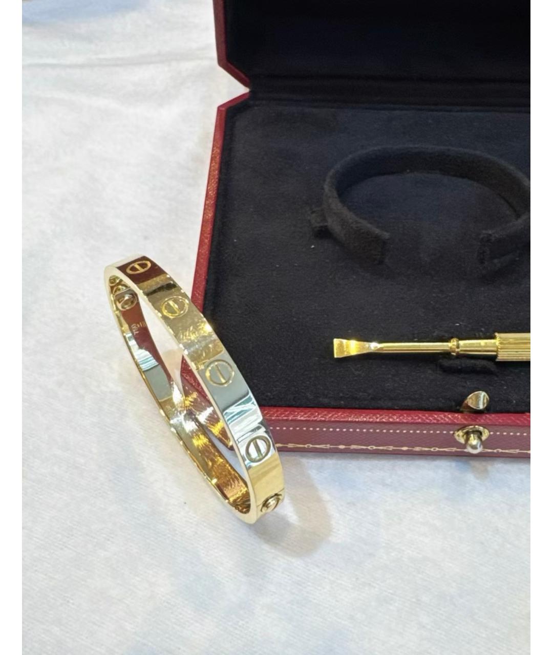 CARTIER Золотой браслет из желтого золота, фото 4