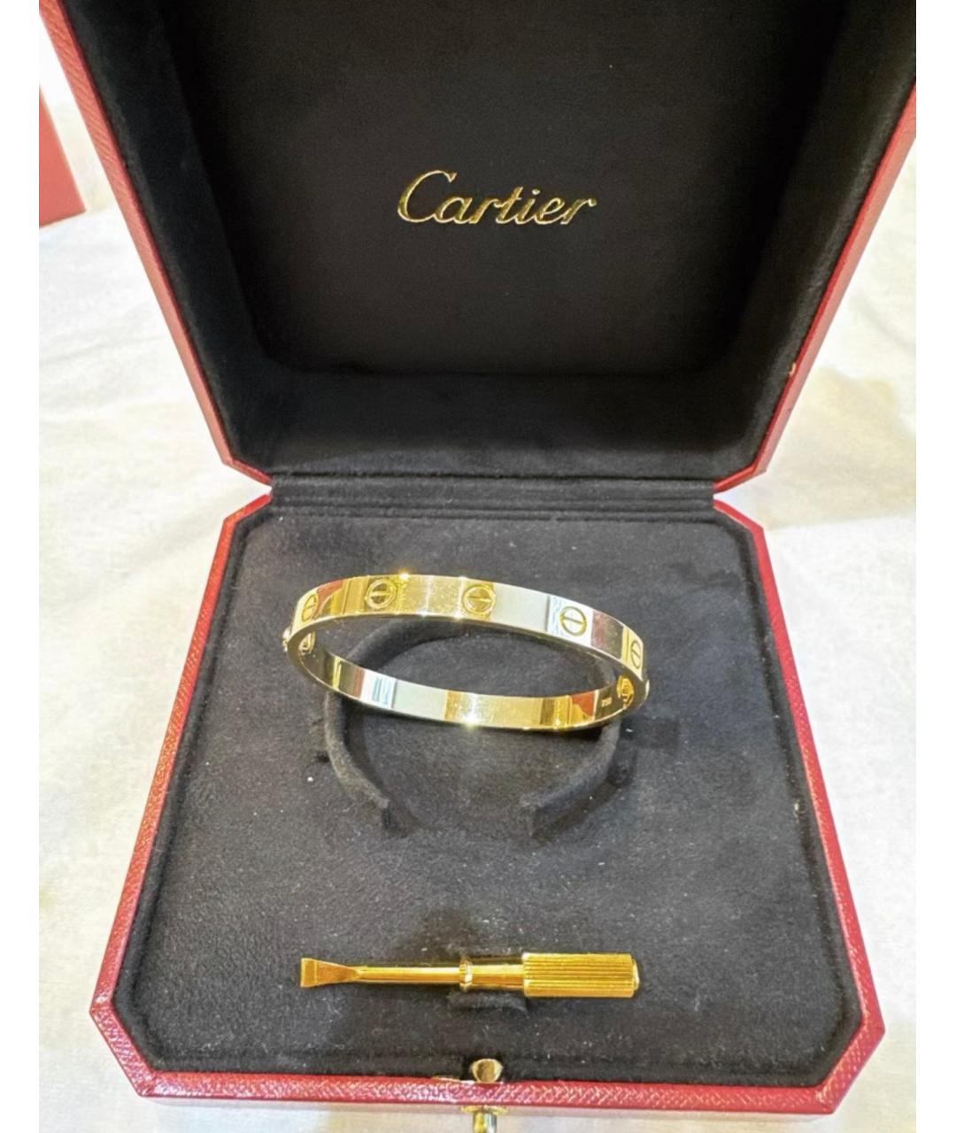 CARTIER Золотой браслет из желтого золота, фото 5