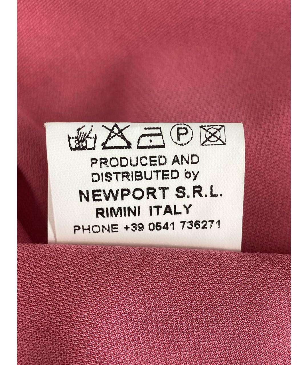 JO NO FUI Розовая вискозная блузы, фото 6