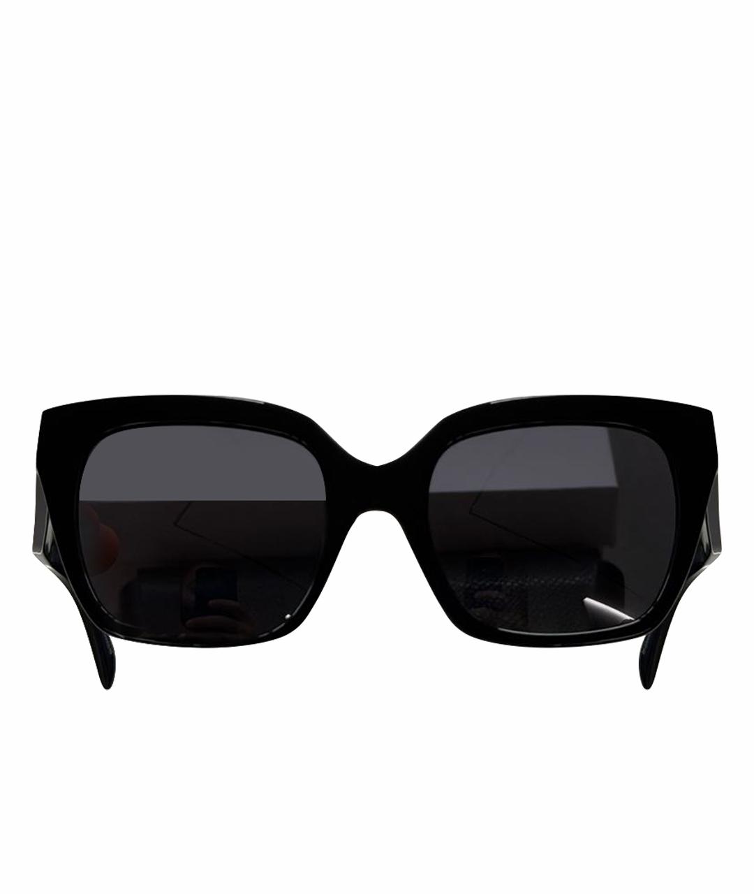 CELINE Черные пластиковые солнцезащитные очки, фото 1