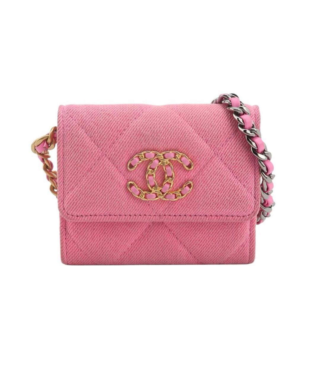 CHANEL Розовая сумка через плечо, фото 9