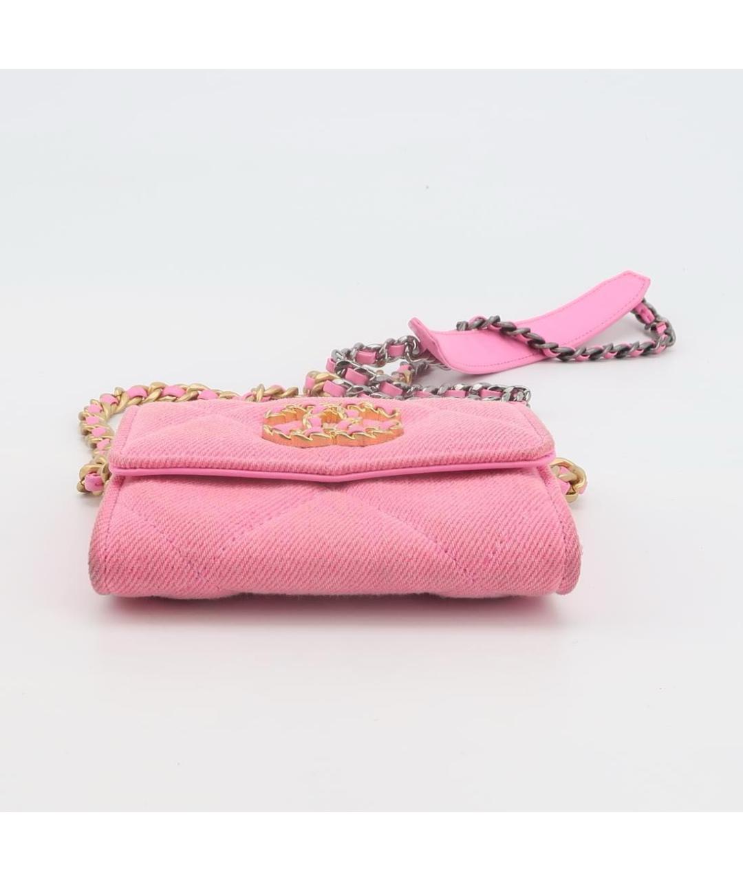 CHANEL Розовая сумка через плечо, фото 5