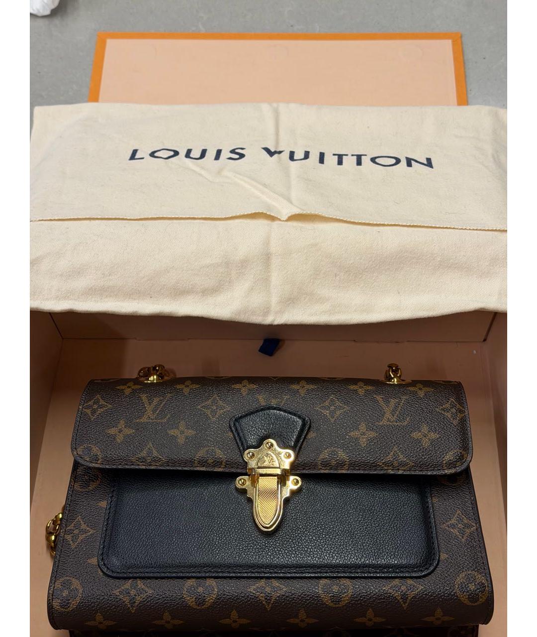 LOUIS VUITTON Коричневая сумка через плечо, фото 5