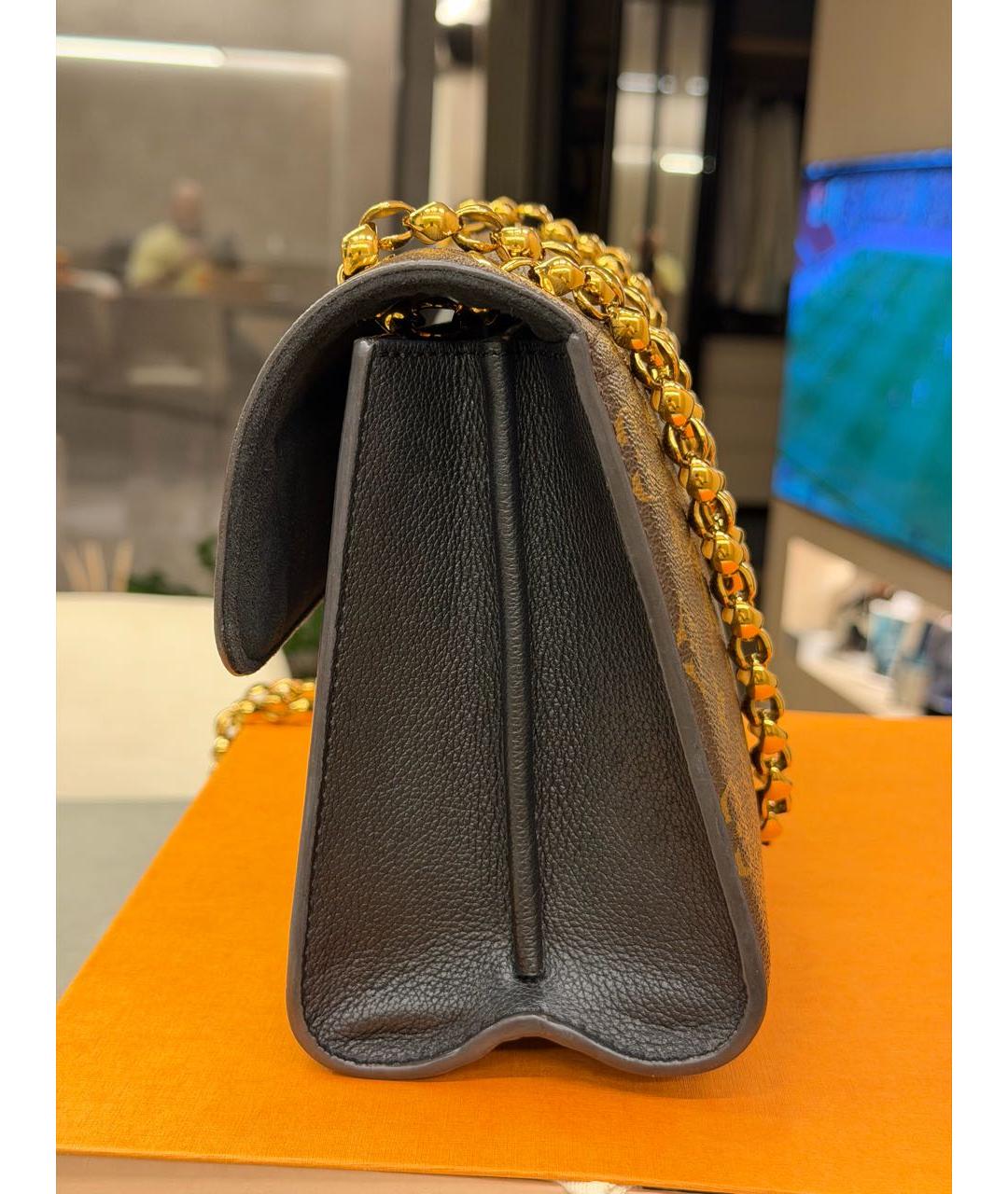 LOUIS VUITTON Коричневая сумка через плечо, фото 3