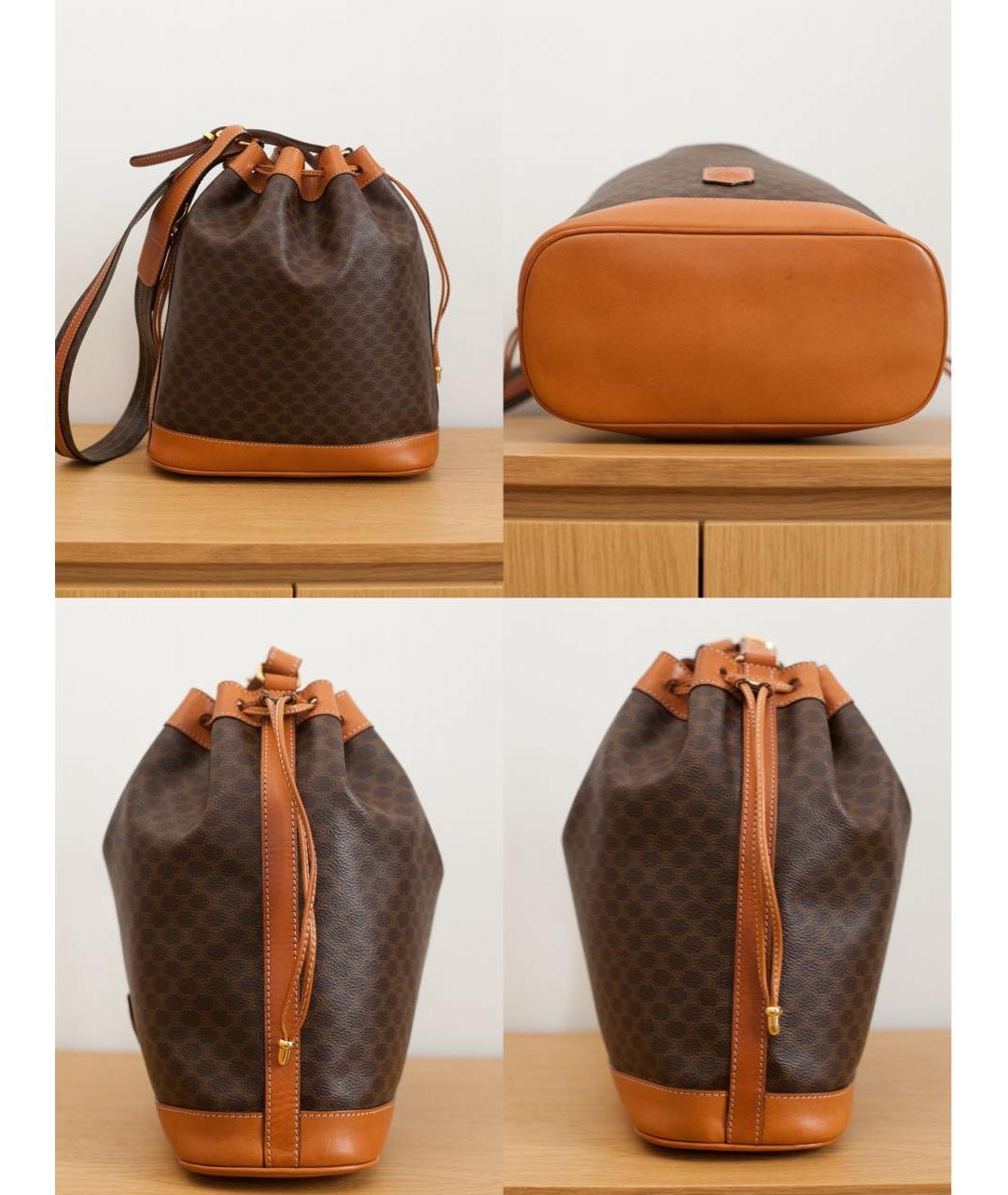 CELINE Коричневая сумка через плечо, фото 5