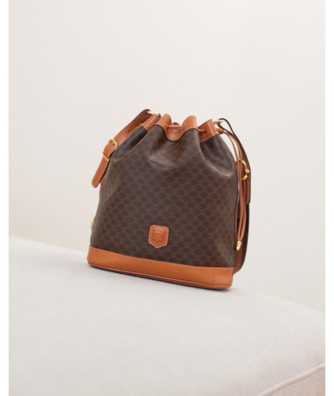 CELINE Коричневая сумка через плечо, фото 2