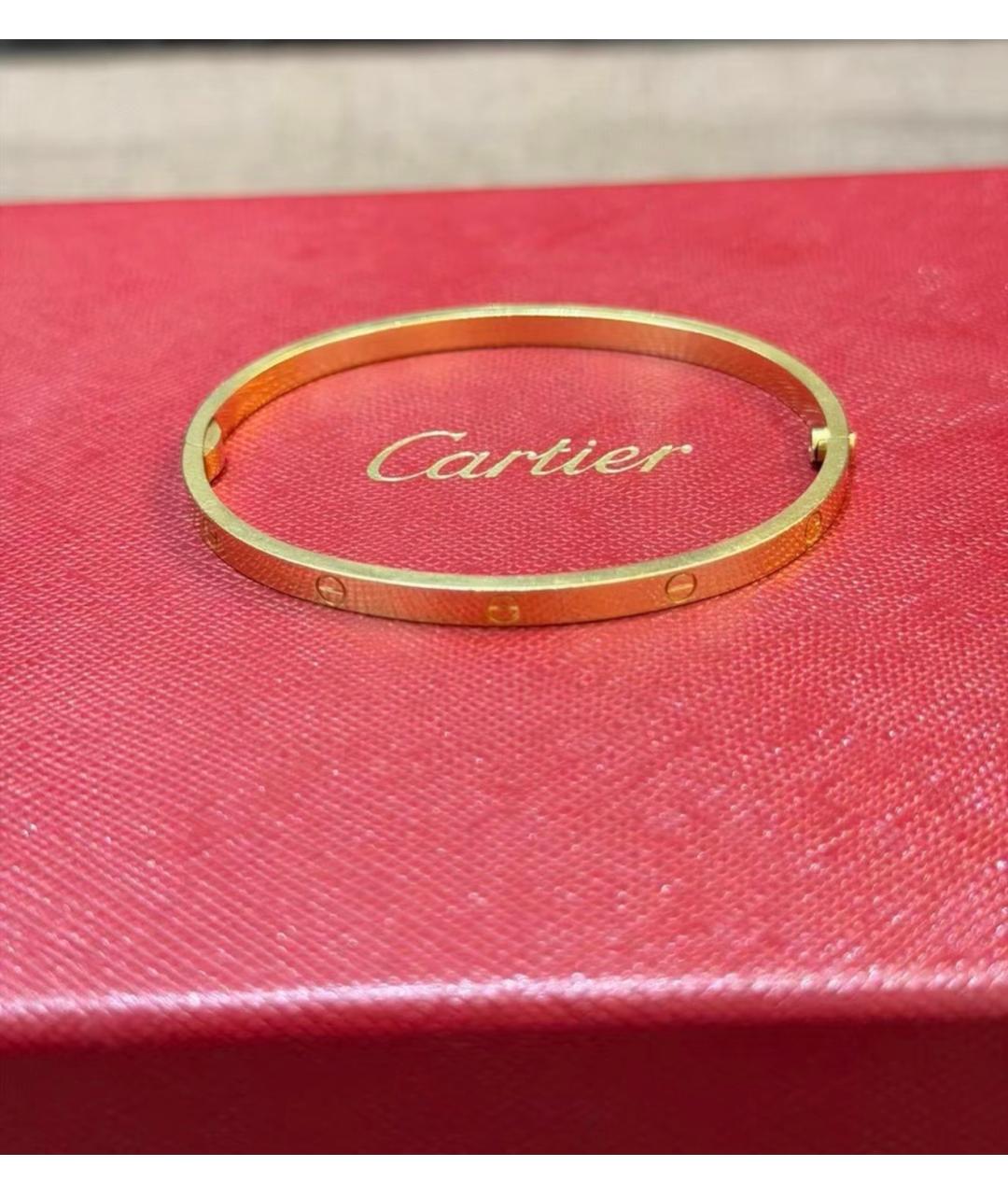 CARTIER Золотой браслет из желтого золота, фото 3