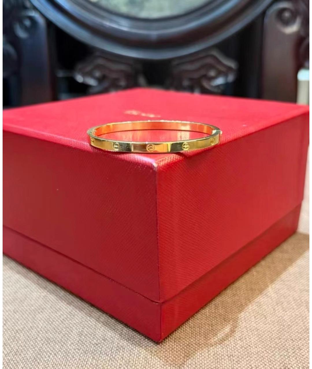 CARTIER Золотой браслет из желтого золота, фото 5