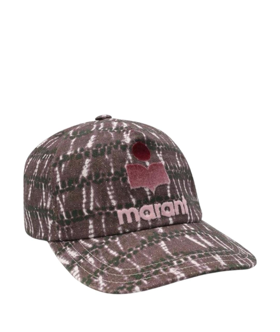 ISABEL MARANT Фиолетовая хлопковая кепка, фото 1