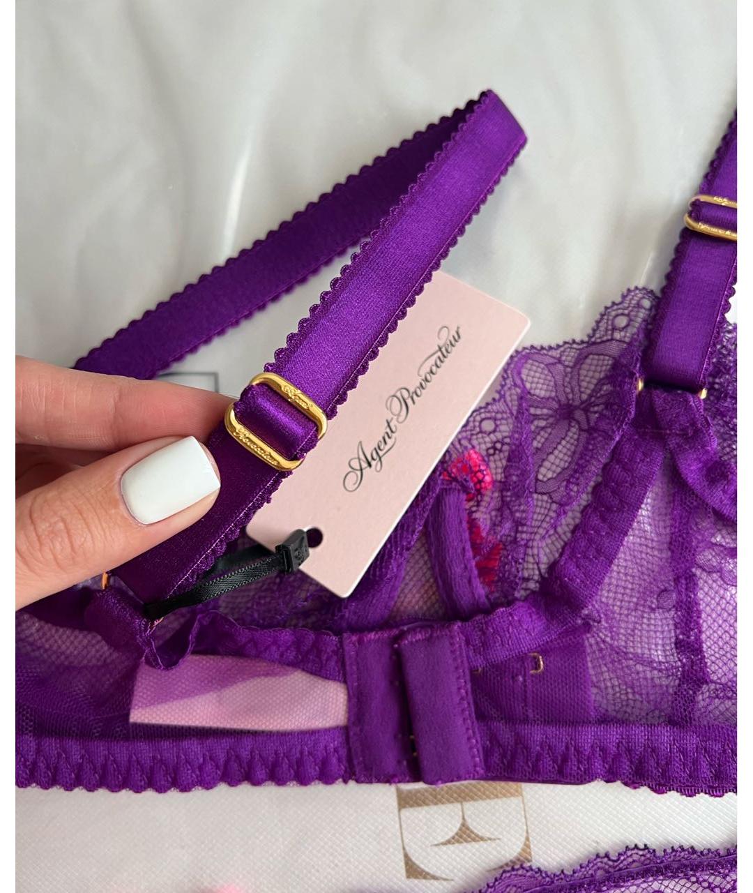 AGENT PROVOCATEUR Фиолетовый комплекты, фото 7