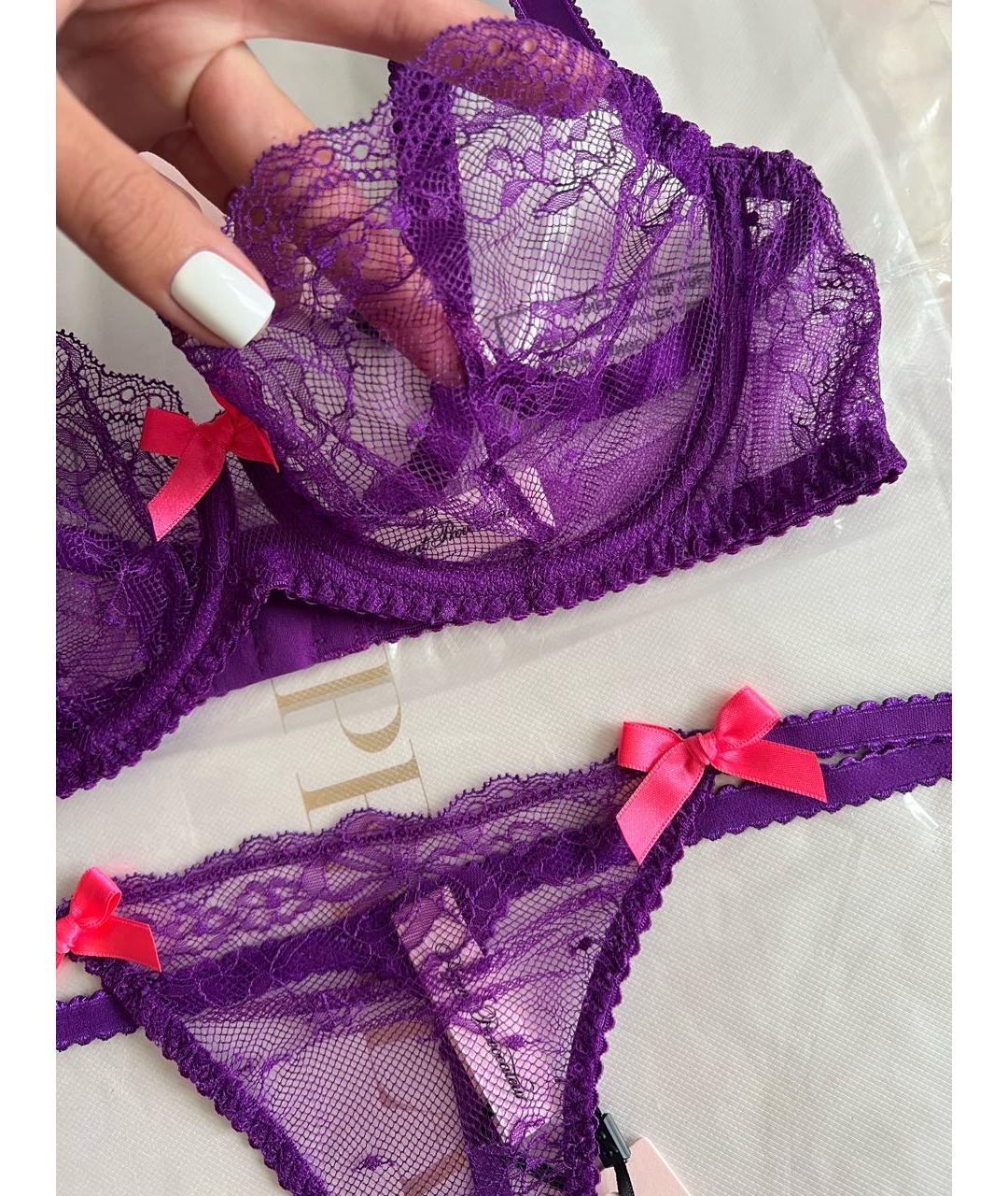 AGENT PROVOCATEUR Фиолетовый комплекты, фото 3