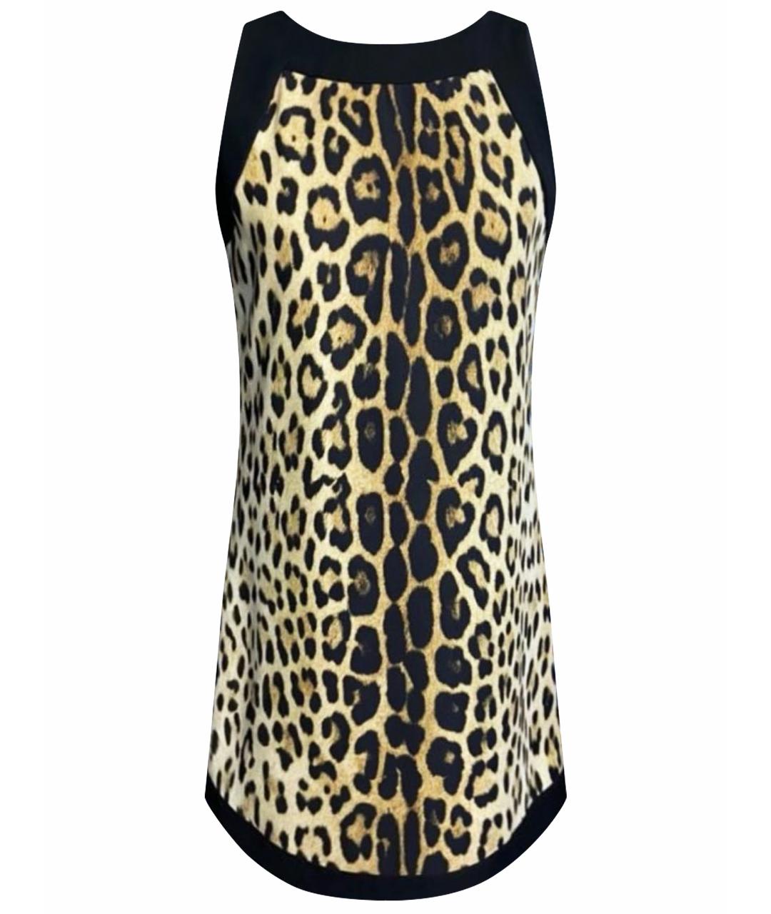 MOSCHINO Черное полиэстеровое повседневное платье, фото 1