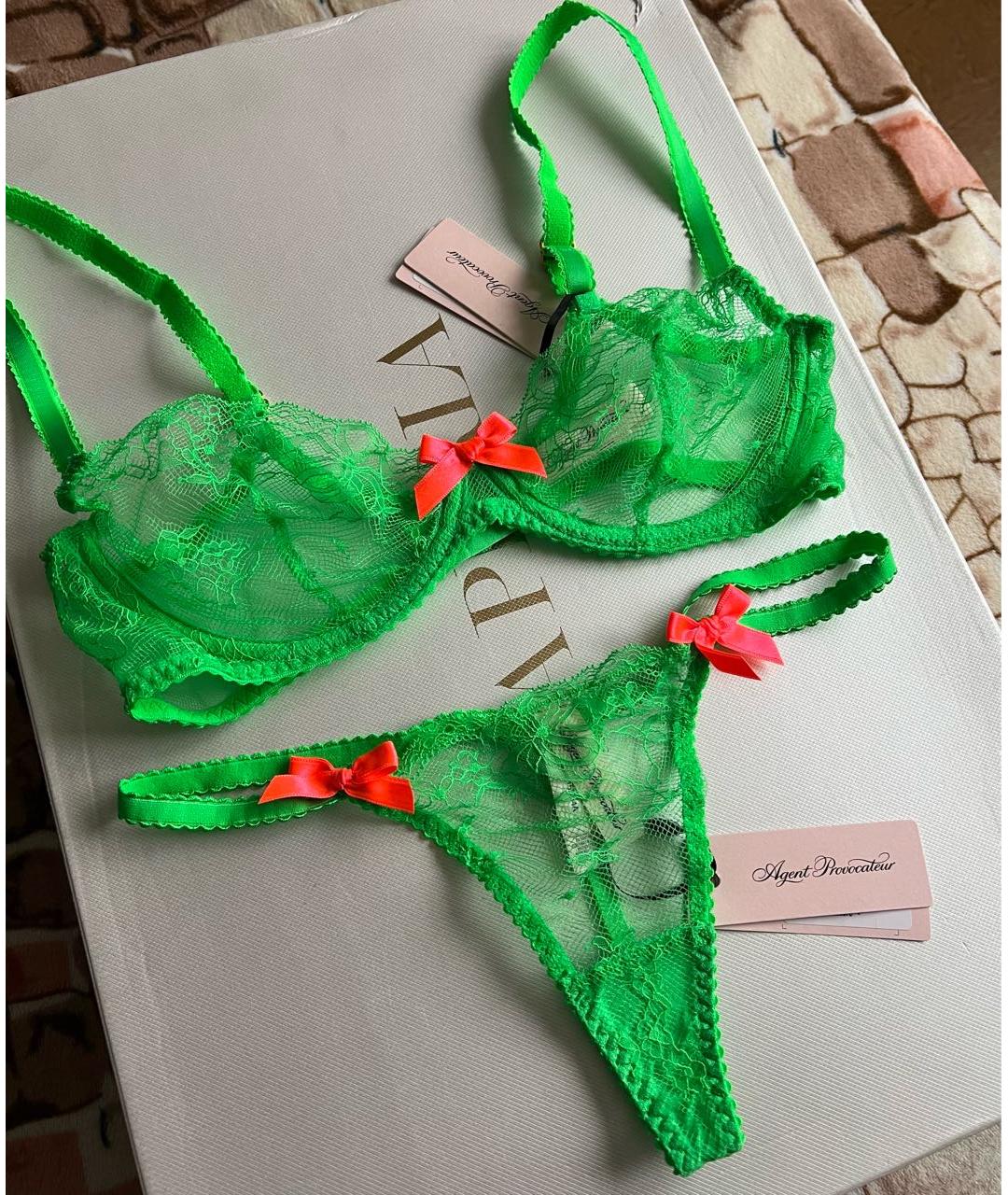 AGENT PROVOCATEUR Зеленый комплекты, фото 2