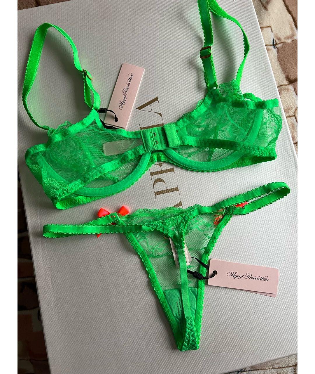 AGENT PROVOCATEUR Зеленый комплекты, фото 5